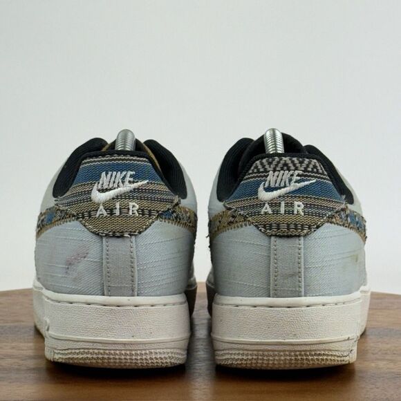 Mens Nike Air Force 1 Low \'07 LV8 Light Armory Blue‎ Sneakers Shoes Size 8.5 D main image 7